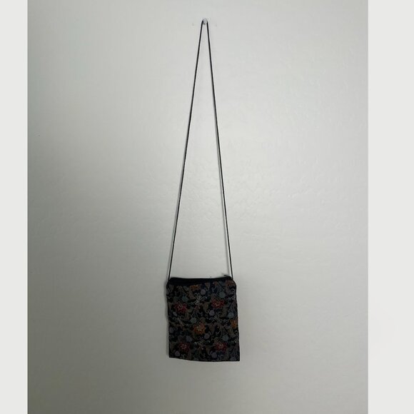 Dragon Tapestry Brocade Sling Crossbody Artsy Art Chic Elegant Classy Purse Bag - Picture 6 of 6